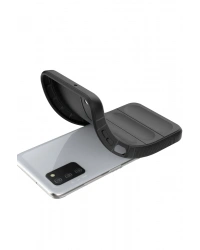 Newface Samsung Galaxy A03S Kılıf Optimum Silikon - Siyah