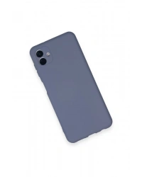 Newface Samsung Galaxy A04 Kılıf Nano içi Kadife Silikon - Gri