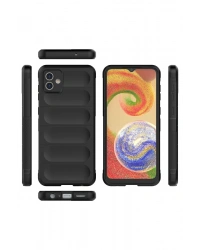 Newface Samsung Galaxy A04 Kılıf Optimum Silikon - Siyah