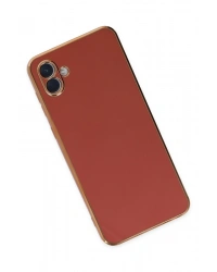 Newface Samsung Galaxy A04 Kılıf Volet Silikon - Kırmızı