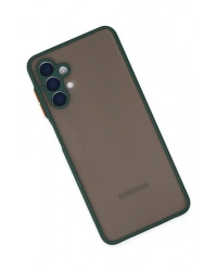 Newface Samsung Galaxy A04S Kılıf Montreal Silikon Kapak - Yeşil