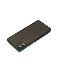 Newface Samsung Galaxy A05 Kılıf Montreal Silikon Kapak - Yeşil