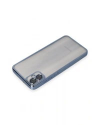 Newface Samsung Galaxy A05 Kılıf Razer Lensli Silikon - Lacivert