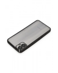 Newface Samsung Galaxy A05 Kılıf Razer Lensli Silikon - Siyah