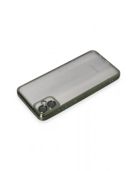 Newface Samsung Galaxy A05 Kılıf Razer Lensli Silikon - Yeşil