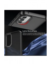 Newface Samsung Galaxy A05S Kılıf Elegant Kapak - Titan Gri