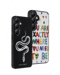 Newface Samsung Galaxy A05S Kılıf Mirror Desenli Kapak - Mirror - 2