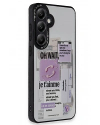 Newface Samsung Galaxy A05S Kılıf Mirror Desenli Kapak - Mirror - 4