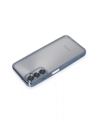 Newface Samsung Galaxy A05S Kılıf Razer Lensli Silikon - Açık Mavi