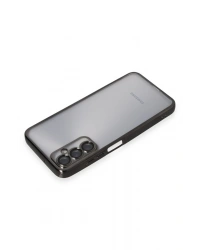 Newface Samsung Galaxy A05S Kılıf Razer Lensli Silikon - Siyah