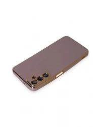 Newface Samsung Galaxy A05S Kılıf Volet Silikon - Mor