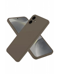 Newface Samsung Galaxy A06 Kılıf First Silikon - Kahverengi