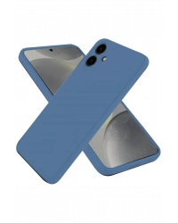 Newface Samsung Galaxy A06 Kılıf First Silikon - Mavi