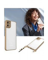 Newface Samsung Galaxy A06 Kılıf Penta Silikon Kılıf - Şeffaf