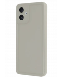 Newface Samsung Galaxy A06 Kılıf Viera Silikon - Krem