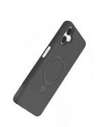 Newface Samsung Galaxy A06 Regal Magsafe Standlı Kapak - Titan Gri