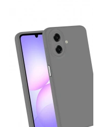 Newface Samsung Galaxy A07 4G First Silikon - Gri