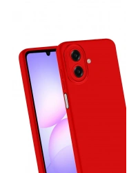 Newface Samsung Galaxy A07 4G First Silikon - Kırmızı