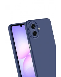 Newface Samsung Galaxy A07 4G First Silikon - Lacivert