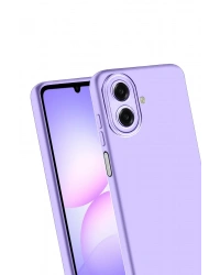 Newface Samsung Galaxy A07 4G First Silikon - Lila