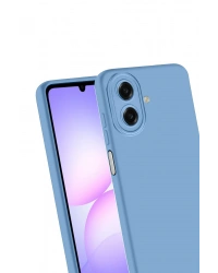 Newface Samsung Galaxy A07 4G First Silikon - Mavi