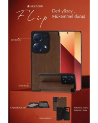 Newface Samsung Galaxy A07 4G Flip Cover - Siyah