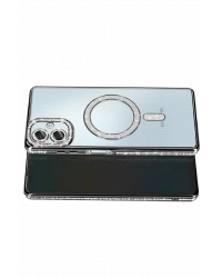 Newface Samsung Galaxy A07 4G Joke Simli Magneticsafe Kılıf - Siyah