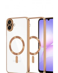 Newface Samsung Galaxy A07 4G Kross Magneticsafe Kapak - Çöl Titanyum