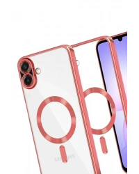 Newface Samsung Galaxy A07 4G Kross Magneticsafe Kapak - Kırmızı