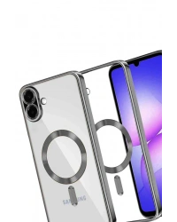 Newface Samsung Galaxy A07 4G Kross Magneticsafe Kapak - Titan Gri