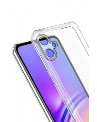 Newface Samsung Galaxy A07 4G Lüx Şeffaf Silikon - Şeffaf