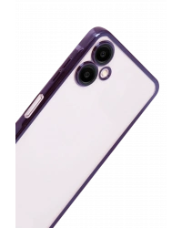 Newface Samsung Galaxy A07 4G Razer Lensli Silikon - Mor