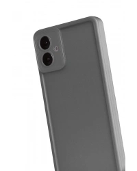 Newface Samsung Galaxy A07 4G Viera Silikon - Gri