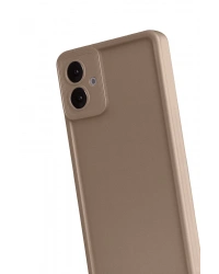 Newface Samsung Galaxy A07 4G Viera Silikon - Kahverengi