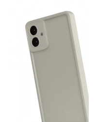 Newface Samsung Galaxy A07 4G Viera Silikon - Krem