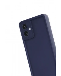 Newface Samsung Galaxy A07 4G Viera Silikon - Lacivert