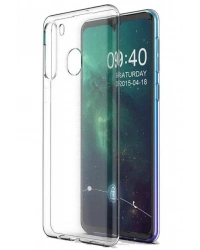 Newface Samsung Galaxy A11 Kılıf Lüx Şeffaf Silikon