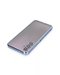 Newface Samsung Galaxy A14 4G Kılıf Razer Lensli Silikon - Açık Mavi