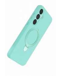 Newface Samsung Galaxy A16 5G Regal Magsafe Standlı Kapak - Su Yeşili