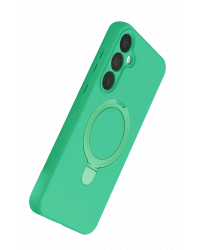 Newface Samsung Galaxy A16 5G Regal Magsafe Standlı Kapak - Yeşil