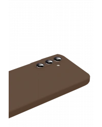 Newface Samsung Galaxy A17 5G First Silikon - Kahverengi