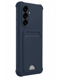 Newface Samsung Galaxy A17 5G Kelvin Kartvizitli Silikon - Lacivert