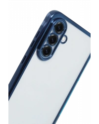 Newface Samsung Galaxy A17 5G Razer Lensli Silikon - Lacivert