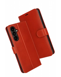 Newface Samsung Galaxy A17 5G Trend S Plus Kapaklı Kılıf - Kırmızı