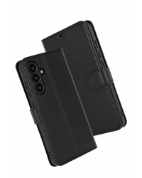 Newface Samsung Galaxy A17 5G Trend S Plus Kapaklı Kılıf - Siyah