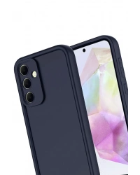 Newface Samsung Galaxy A17 5G Viera Silikon - Lacivert