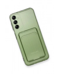 Newface Samsung Galaxy A25 5G Kılıf Kart Şeffaf Silikon - Şeffaf