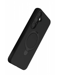 Newface Samsung Galaxy A25 5G Regal Magsafe Standlı Kapak - Siyah