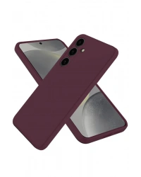 Newface Samsung Galaxy A26 Kılıf First Silikon - Mürdüm