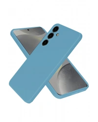 Newface Samsung Galaxy A26 Kılıf Nano içi Kadife Silikon - Mavi